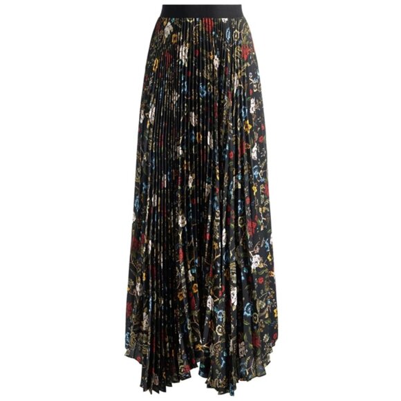 Alice and Olivia Katz Pleated Maxi Skirt - Picture 3 of 6